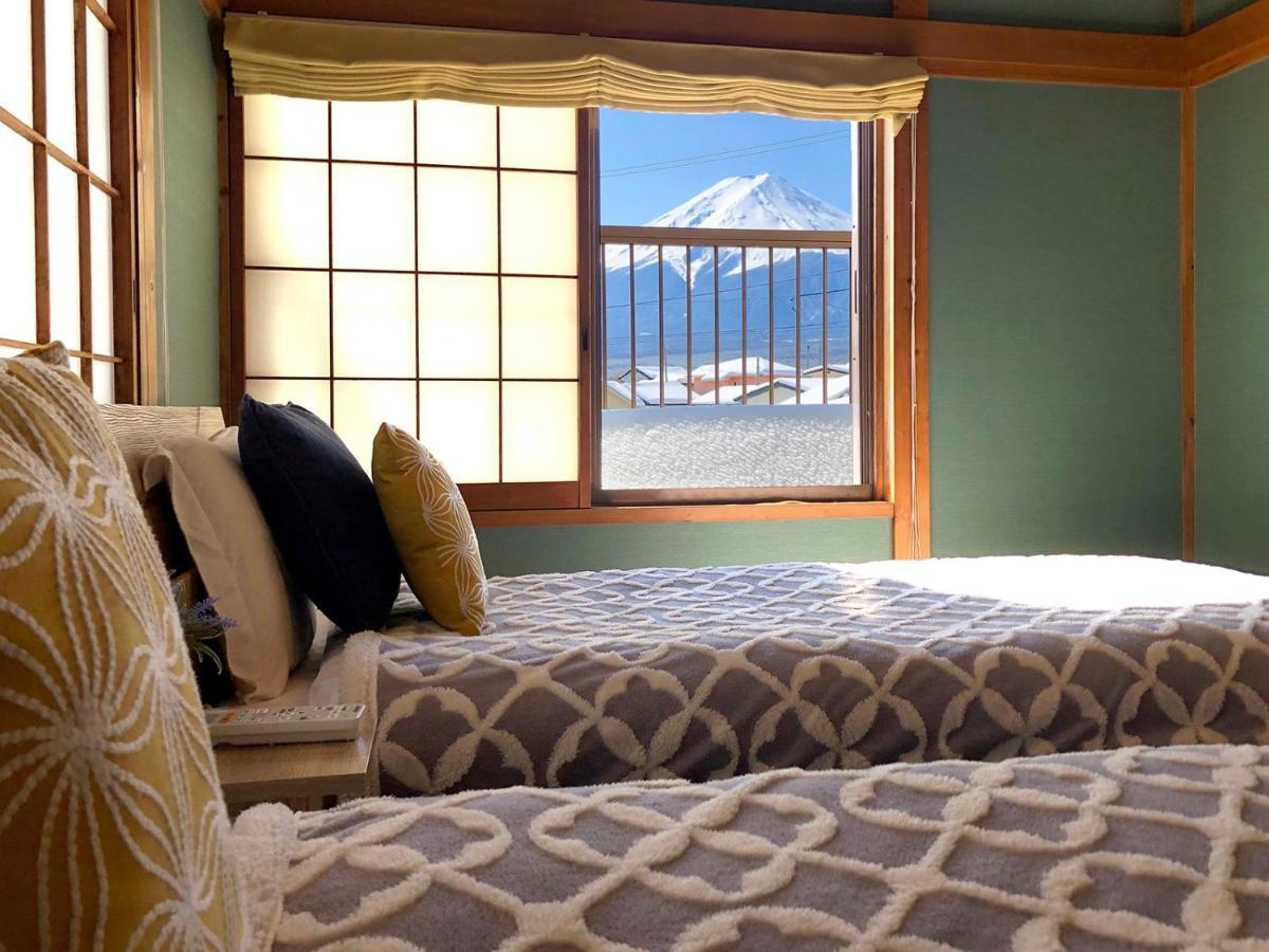 Oriori House Hotel Mt Fuji View 全室富士山ビューの貸切り宿 折々 Fujikawaguchiko Exteriör bild
