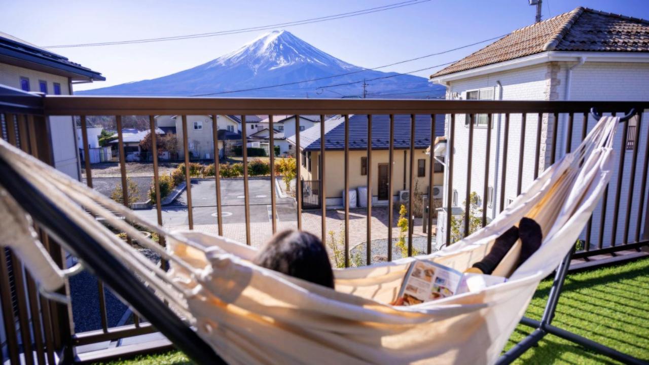 Oriori House Hotel Mt Fuji View 全室富士山ビューの貸切り宿 折々 Fujikawaguchiko Exteriör bild
